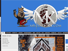 Tablet Screenshot of melodicrock.com